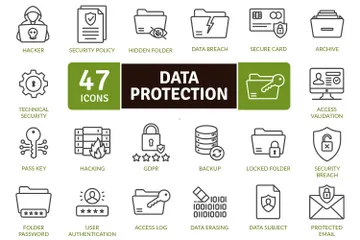 Data Protection Icon Pack
