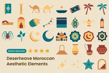 Desert Elements Icon Pack