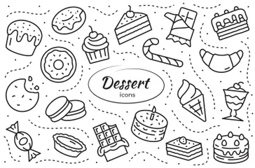Desserts Pack d'Icônes
