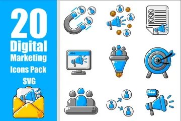 Digital Marketing Icon Pack