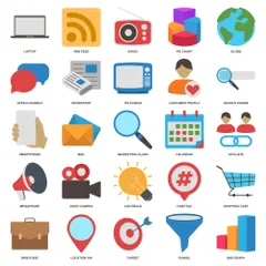 Digital Marketing Icon Pack