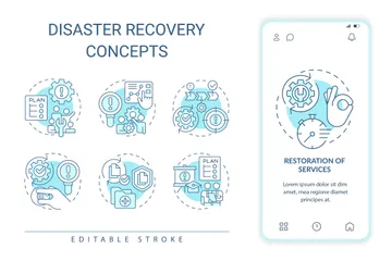 Disaster Recovery Icon Pack