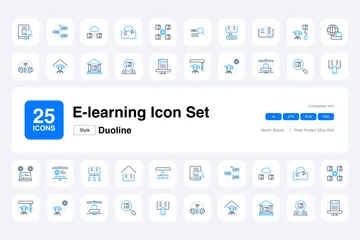 E-learning Icon Pack