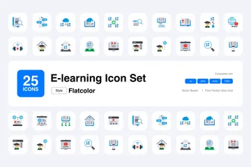 E-learning Icon Pack