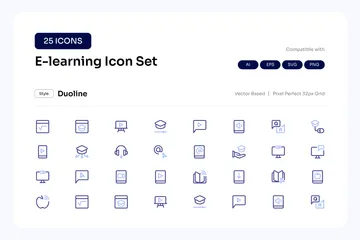 E-Learning Icon Pack