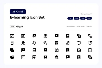 E-Learning Icon Pack