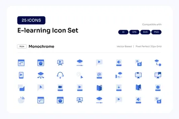 E-Learning Icon Pack