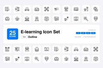 E-learning Icon Pack