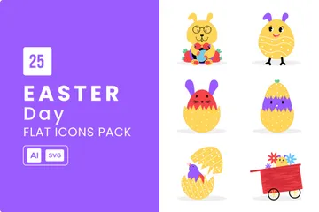 Easter Day Icon Pack