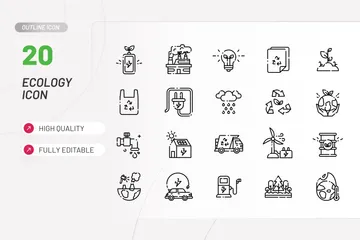 Écologie Pack d'Icônes