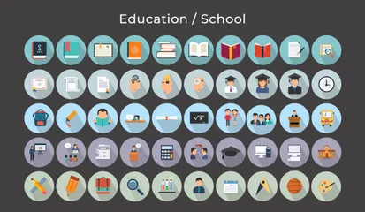 Educación Paquete de Iconos