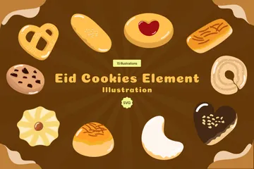 Eid-Kekse Symbolpack