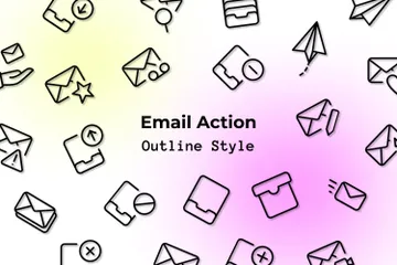 Email Action Icon Pack