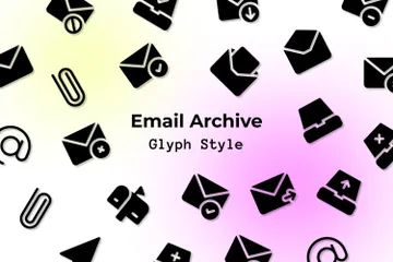 Archives d'e-mails Pack d'Icônes