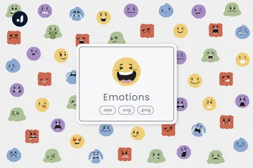 Emociones Paquete de Iconos
