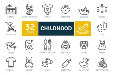 Enfance Pack d'Icônes