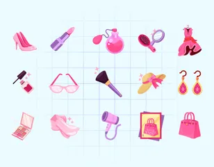 Fashion And Beauty Icon Pack