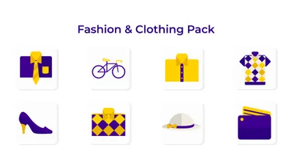 Fashion & Clothing Icon Pack