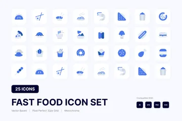 Fast Food Icon Pack