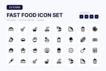 Fast Food Icon Pack