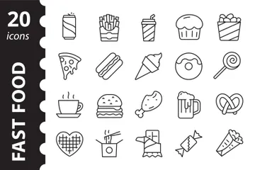 Fast Food Icon Pack