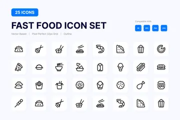 Fast Food Icon Pack