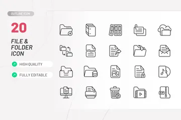 Files And Folders Icon Pack