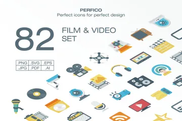 Film & Video Icon Pack