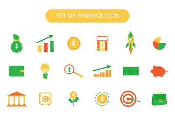 Finança Pacote de Ícones