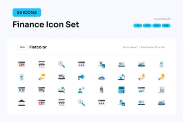 Finance Pack d'Icônes
