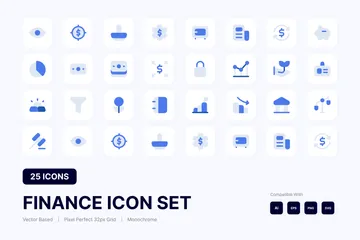 Finanzas Paquete de Iconos