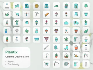 Flower And Garden Icon Pack