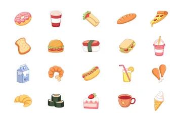 Food And Beverage Icon Pack