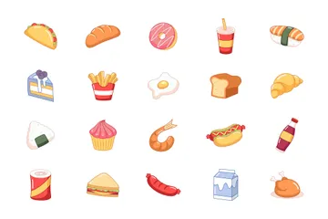 Food And Beverage Icon Pack