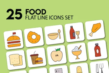 Food And Kitchen Icon Pack