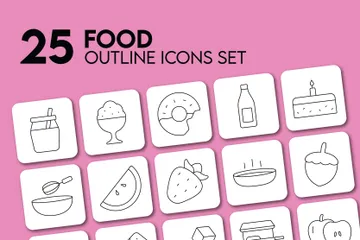 Food And Shop Icon Pack