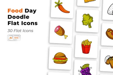 Food Day Icon Pack