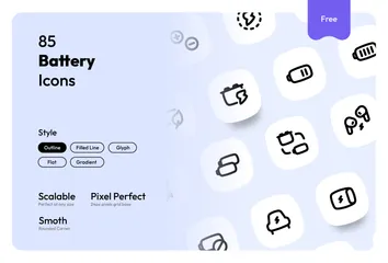 Free Batterie Symbolpack