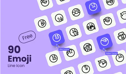 Free Émoji Pack d'Icônes