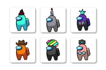 Free Personagem entre nós Icon Pack