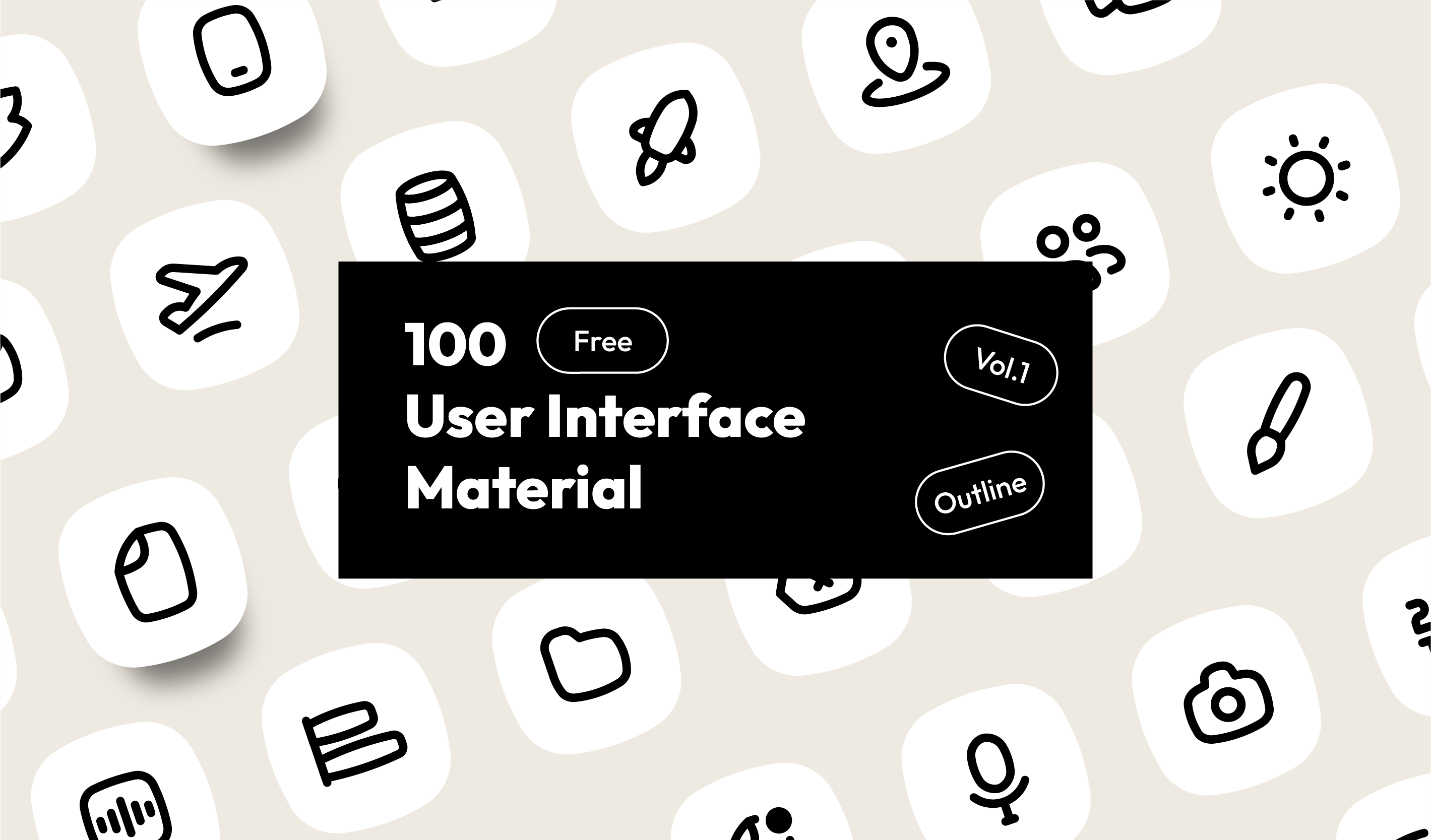 Free User Interface Vol.1 Icon Pack - 100 Free Download User Interface ...