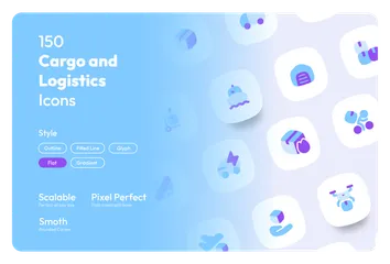 Fret et logistique Pack d'Icônes