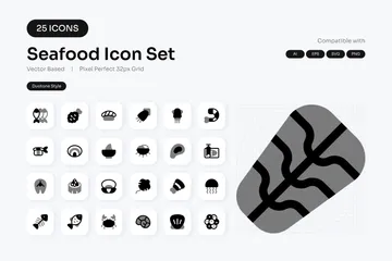 Fruit de mer Icon Pack