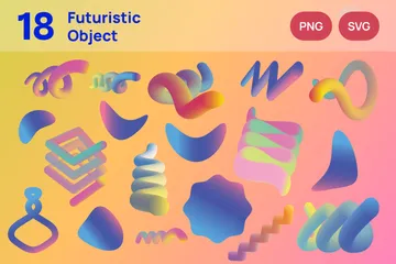 Futuristic Object Icon Pack