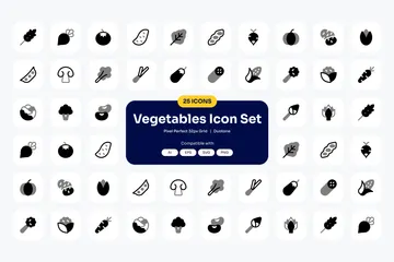 Gemüse Symbolpack