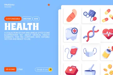 Gesundheit Symbolpack