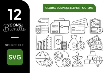 Global Business Icon Pack
