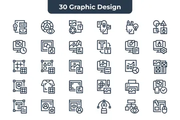 Graphic Design Icon Pack