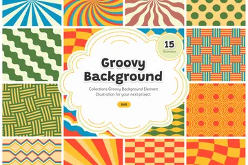 Groovy Background Icon Pack