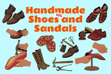 Handmade Shoes And Sandals Icon Pack